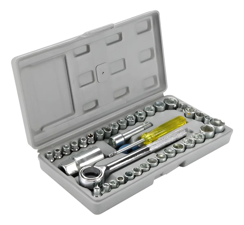 SET DE LLAVES DE TUBO HEXAGONALES EN CAJA - 1