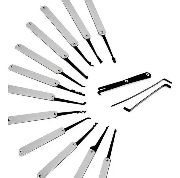 SET DE GANZUAS 17 PIEZAS CON ESTUCHE NEGRO - 7