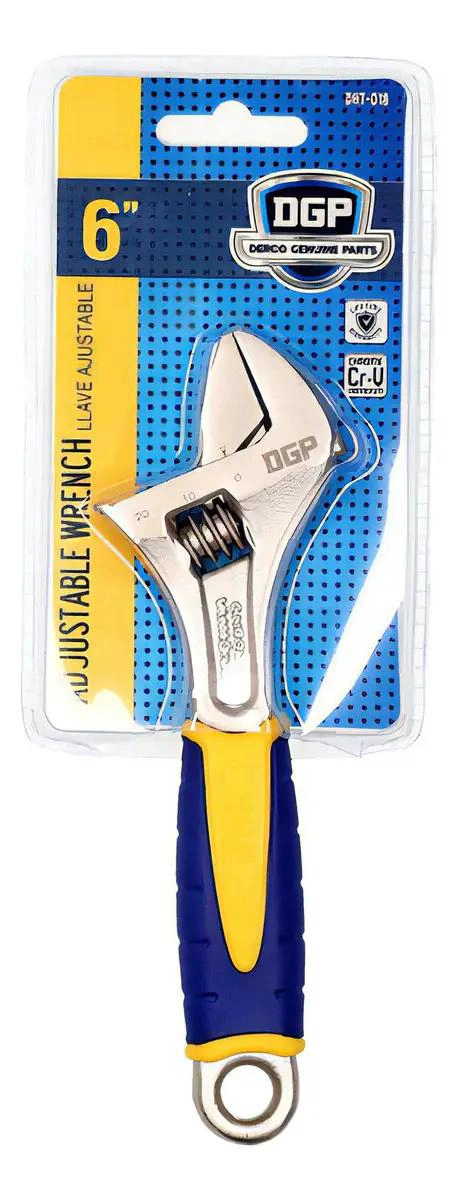 LLAVE FRANCESA CROMADA 6 PULGADAS - 3