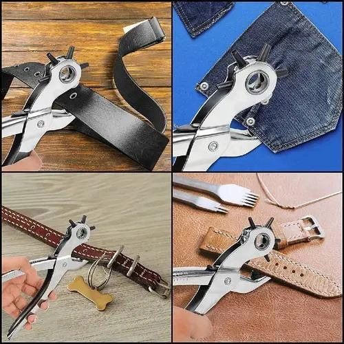 ALICATE PERFORADOR MULTIUSO PARA CUERO Y TELA - 5