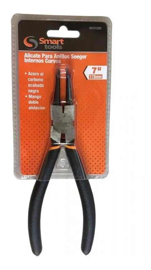 ALICATE PARA ANILLOS SEGUROS 7' INTERIOR CURVO - 1