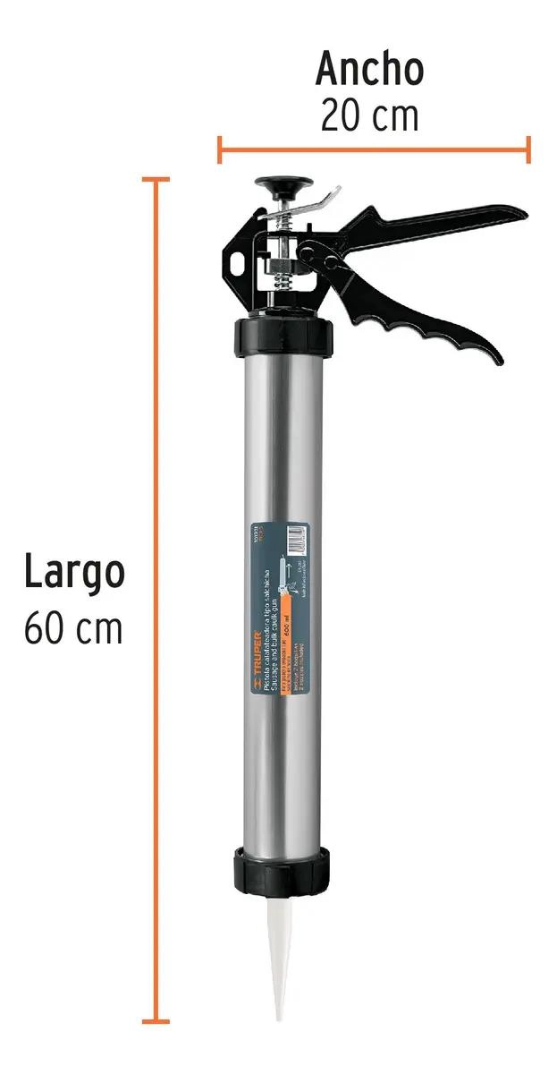PISTOLA CALAFATEADORA PARA SALCHICHA 600 ML - 5