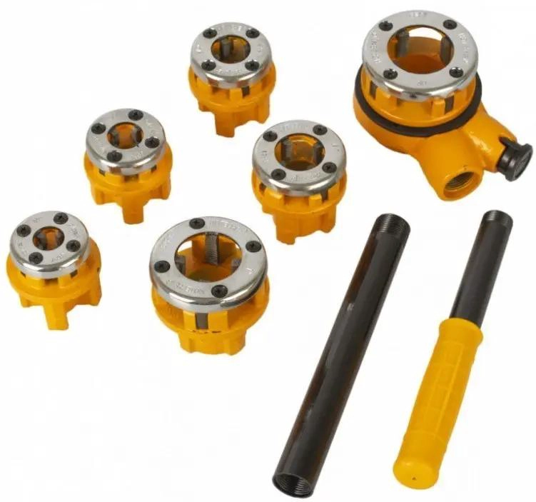 SET DE TERRAJAS MANUALES PARA TUBO 6 PIEZAS BSPT - 2