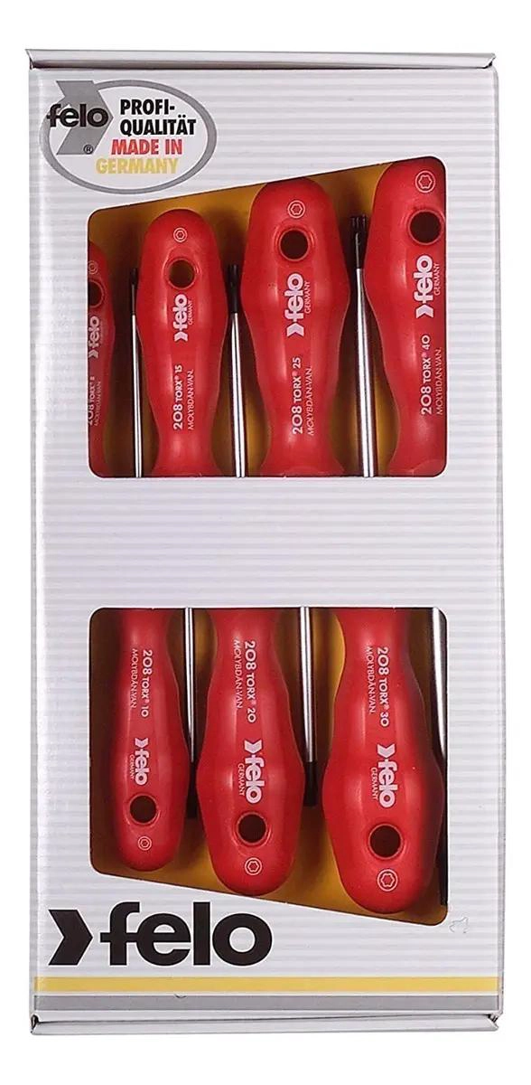 JUEGO DE DESTORNILLADORES TORX 7 PIEZAS T8-T40 - 1
