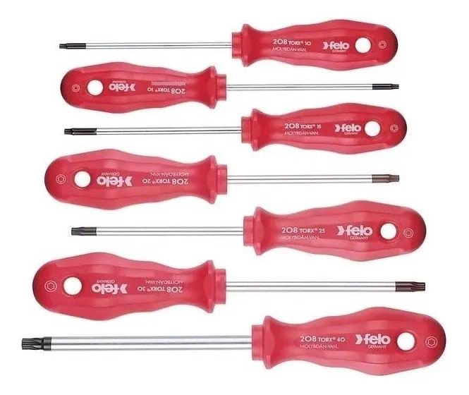 JUEGO DE DESTORNILLADORES TORX 7 PIEZAS T8-T40 - 3