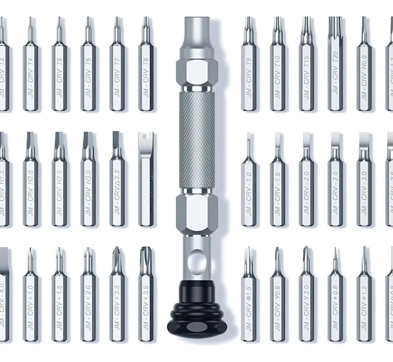 KIT DE DESARMADOR CON 38 PUNTAS MAGNE TICAS INTERCAMBIABES - 2