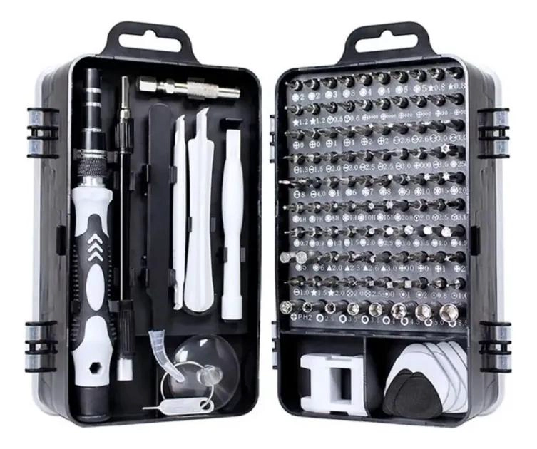 SET DE ATORNILLADORES CON 115 PUNTAS VARIADAS - 1