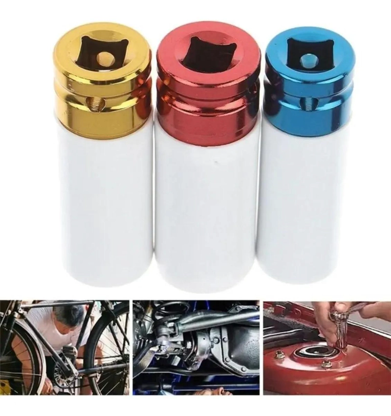 SET DADOS IMPACTO 1/2 PARA LLANTAS 17MM 19MM 21MM - 6