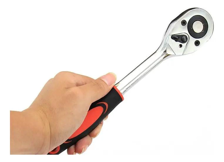 LLAVE DE TRINQUETE CON MANGO ERGONOMICO - 6