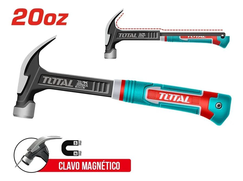MARTILLO UÑA 560G INDUSTRIAL ANTISHOCK - 3
