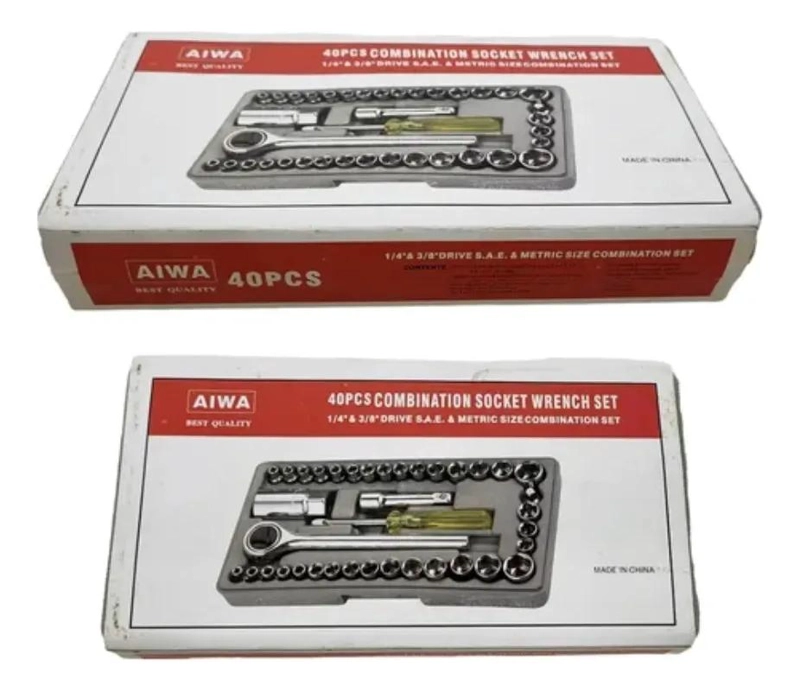 JUEGO DE DADOS Y HERRAMIENTAS MECANICAS COMPLETO - 5