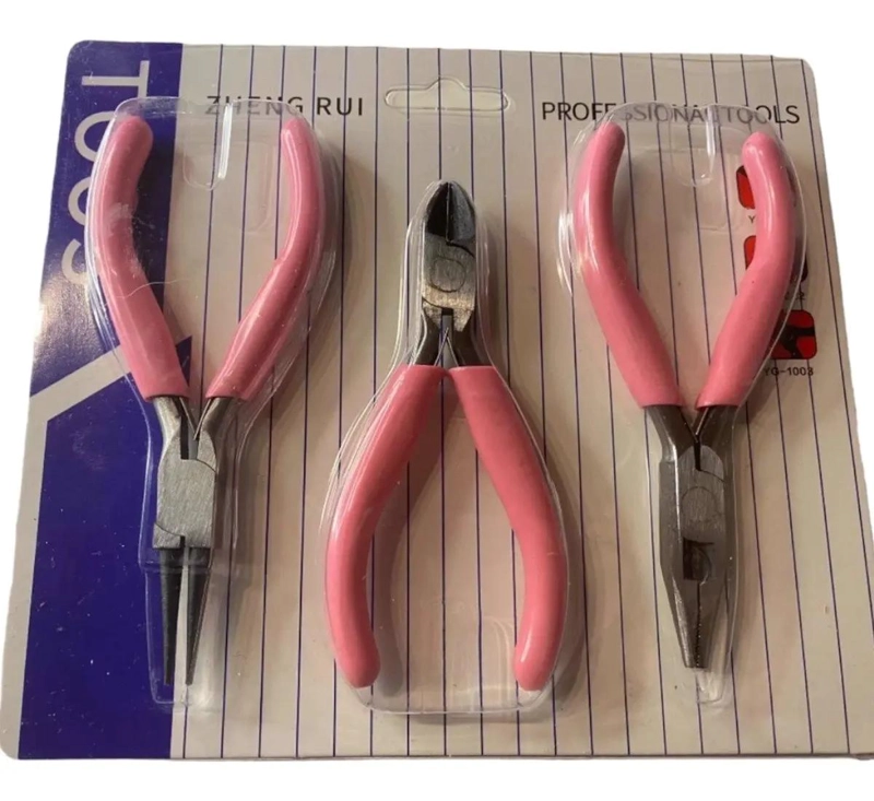 SET DE ALICATES PARA BISUTERIA CON 3 PIEZAS - 3