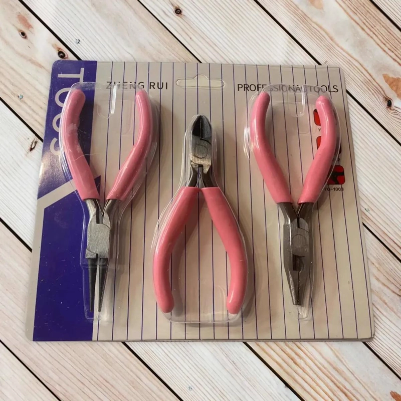 SET DE ALICATES PARA BISUTERIA CON 3 PIEZAS - 4