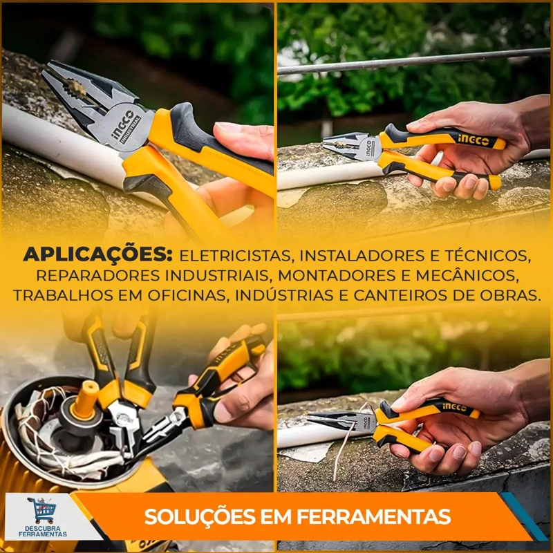 JUEGO DE 3 ALICATES PROFESIONALES ALTA PERFORMANCE - 3