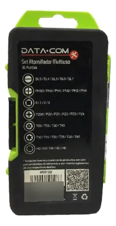 SET DE ATORNILLADOR MULTIUSO 36 PIEZAS - 3