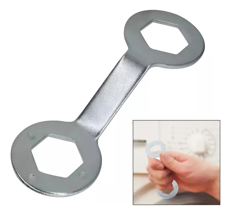 LLAVE MULTIMARCA PARA DESMONTAR TUERCA LAVADORA - 1