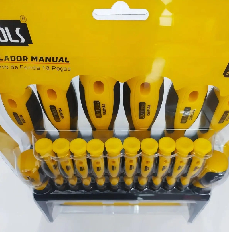 SET DE DESTORNILLADORES MANUALES IMANTADOS CON ORGANIZADO - 5
