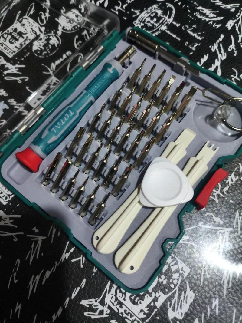 SET DE DESTORNILLADORES DE PRECISION 37 PIEZAS - 1