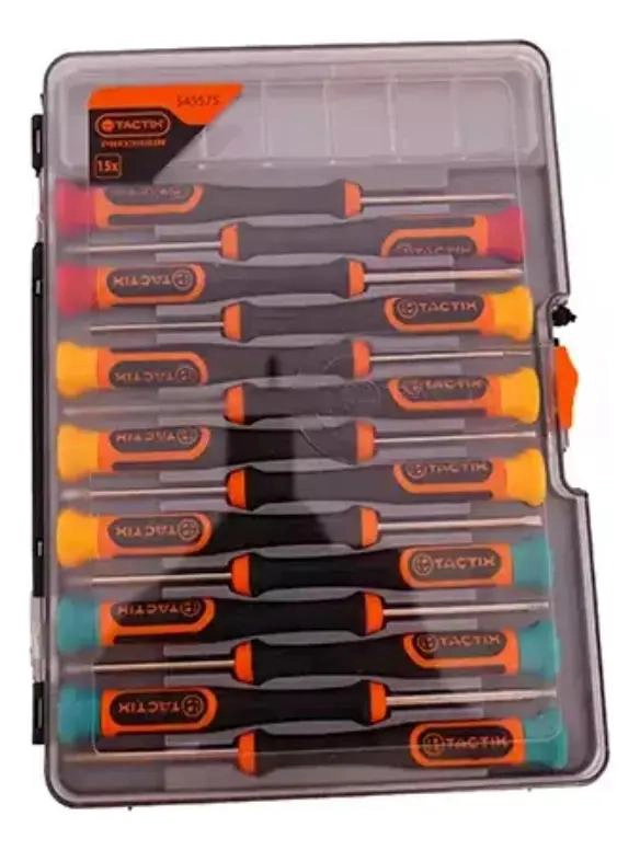 JUEGO DE DESTORNILLADORES DE PRECISION 15 PIEZAS - 3