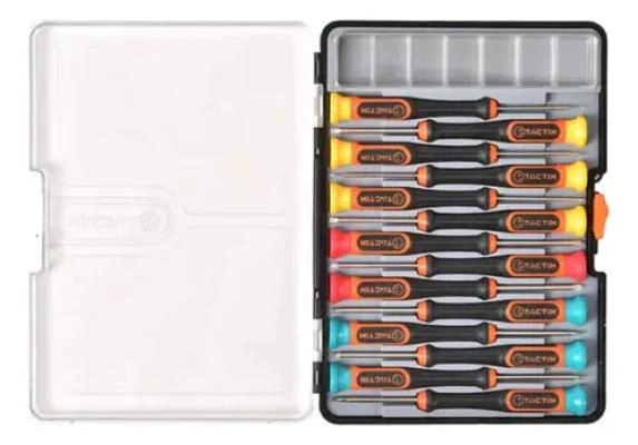 JUEGO DE DESTORNILLADORES DE PRECISION 15 PIEZAS - 5