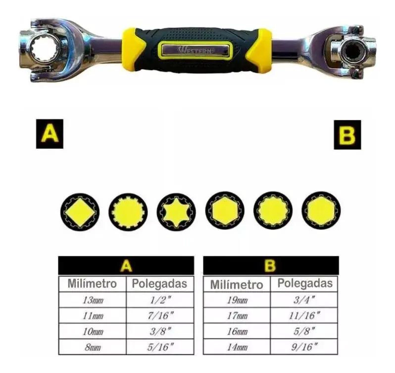 LLAVE MULTIFUNCIONAL 48 EN 1 PARA REPARACIONES - 5