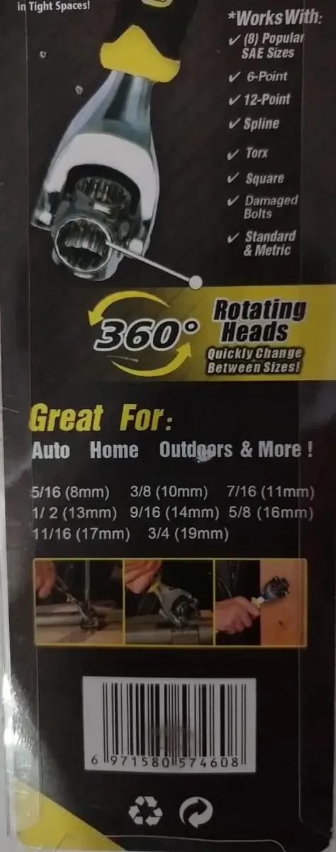 LLAVE MULTIFUNCIONAL 48 EN 1 PARA REPARACIONES - 6