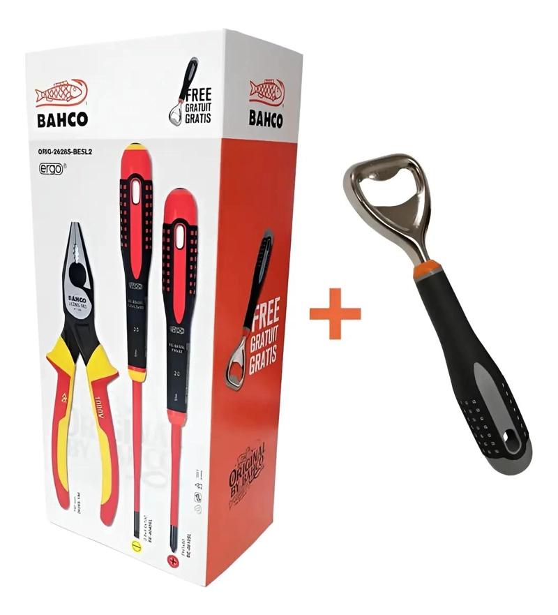 SET DE ALICATE AISLADO CON 2 DESTORNILLADORES Y DESTAPAP - 1