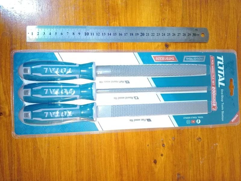 SET DE 3 LIMAS ESCOFINA PARA MADERA - 4