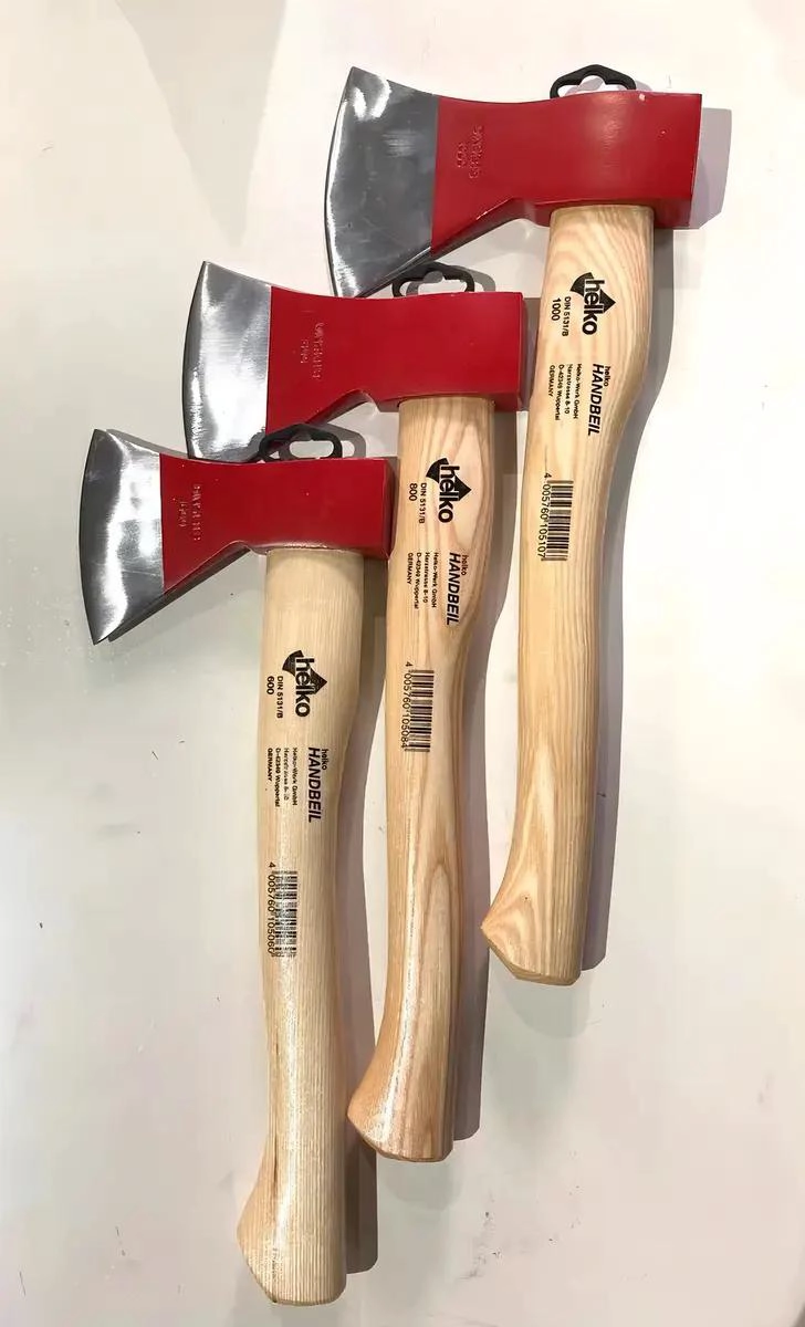 HACHA DE MANO 800G CON MANGO DE MADERA - 3