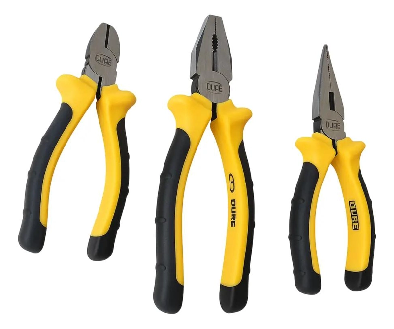 SET DE 3 ALICATES PARA ELECTRICISTA Y DESTORNILLADOR DIEL - 3