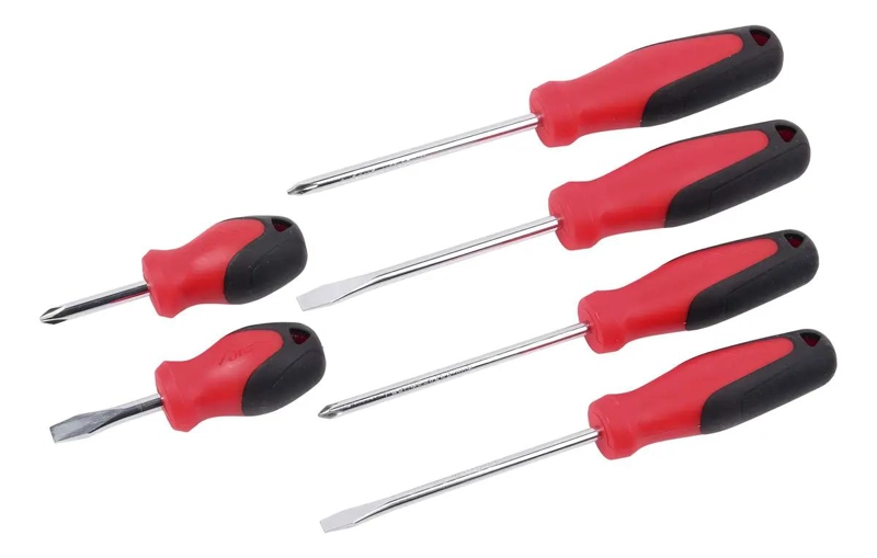 SET DE DESTORNILLADORES ERGONOMICOS 6 PIEZAS - 1