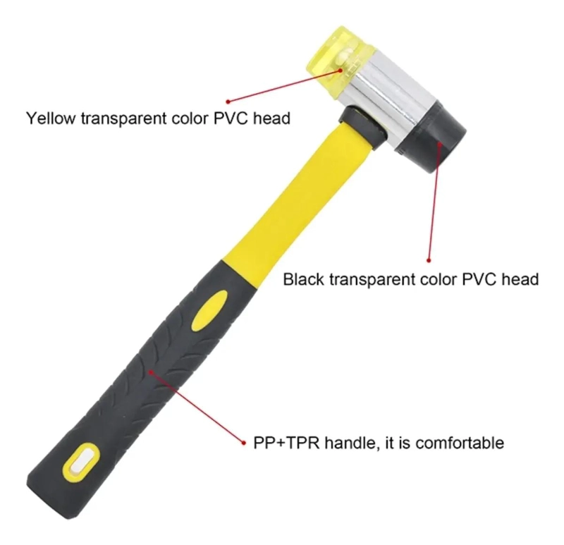 MARTILLO DOBLE 40MM CON MANGO ANTIDESLIZANTE - 4