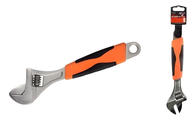LLAVE FRANCESA INGLESA 30MM ACABADO METAL - 2