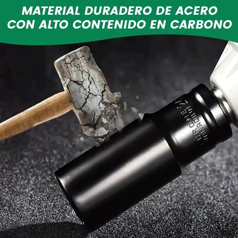 JUEGO DE HERRAMIENTAS CON LLAVES Y VASOS 20 PIEZAS - 2