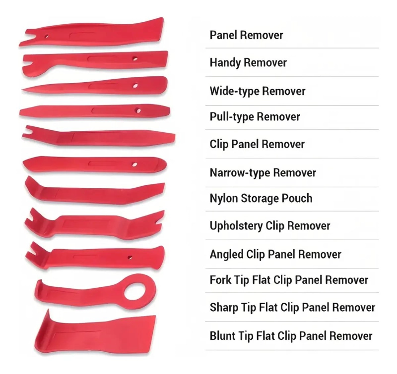 KIT DE HERRAMIENTAS PARA DESMONTAJE DE AUDIO 19 PIEZAS - 4