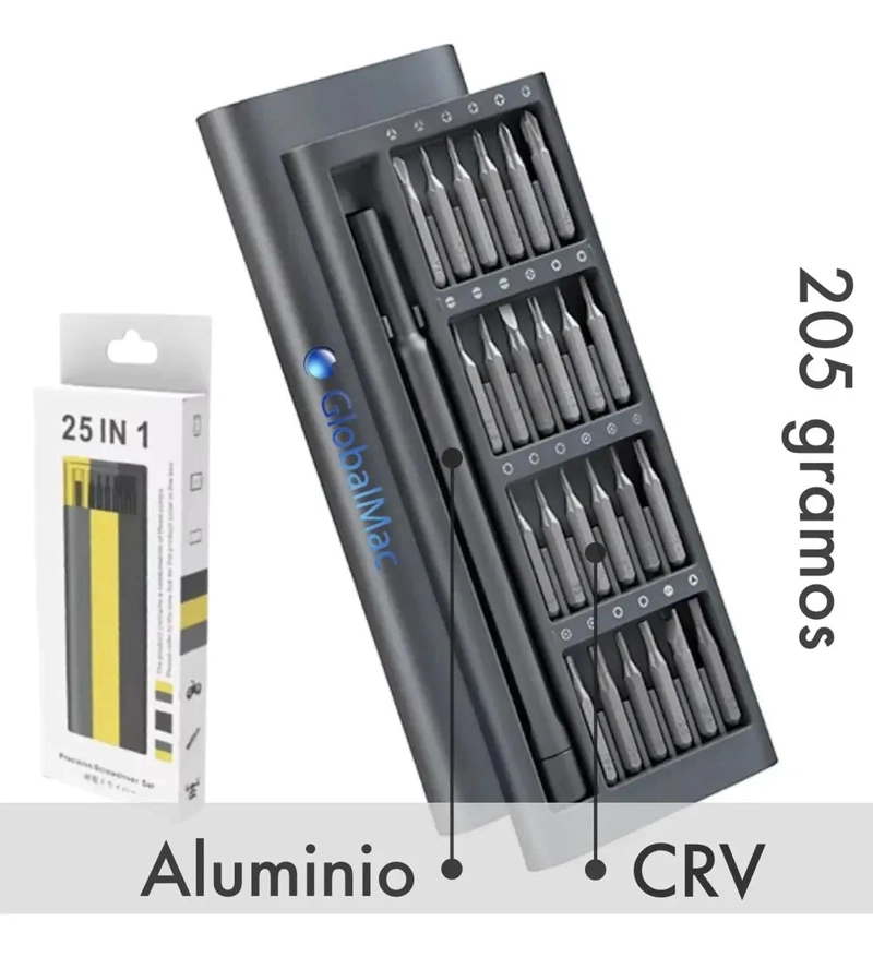 KIT 24 EN 1 ATORNILLADOR PRECISION IMANTADO - 3