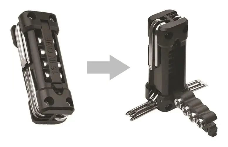 KIT DE LLAVES Y HERRAMIENTAS MULTIUSOS PARA BICICLETA Y M - 3