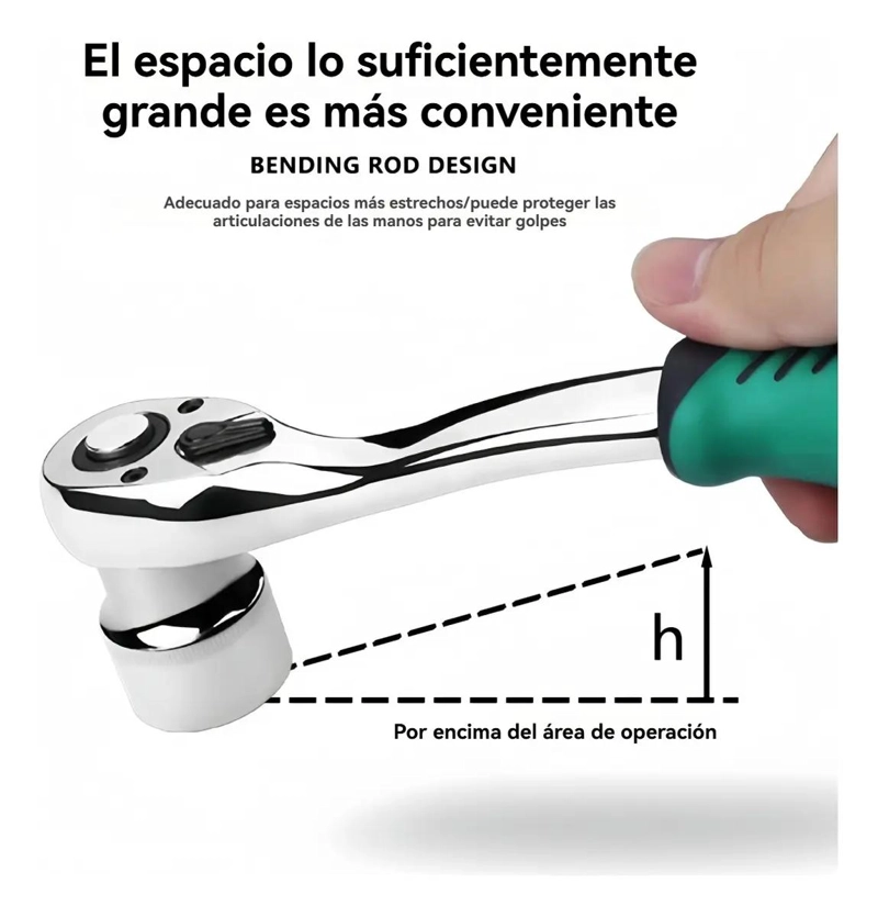 CAJA DE HERRAMIENTAS CON DADOS Y LLAVES 216 PIEZAS - 3