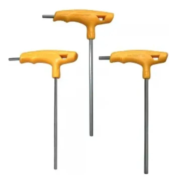 SET DE 8 LLAVES ALLEN HEXAGONALES CON MANGO - 5