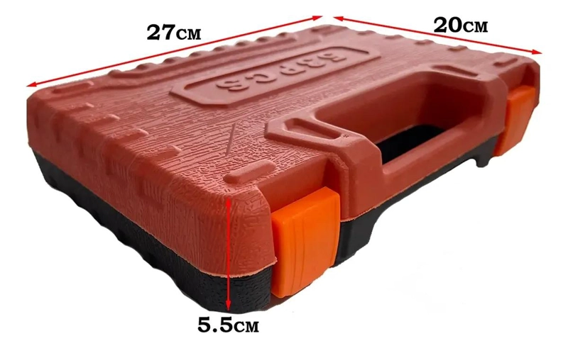 JUEGO DE DADOS Y PUNTAS MAGNE TICAS 53 PIEZAS 1/4'' - 2
