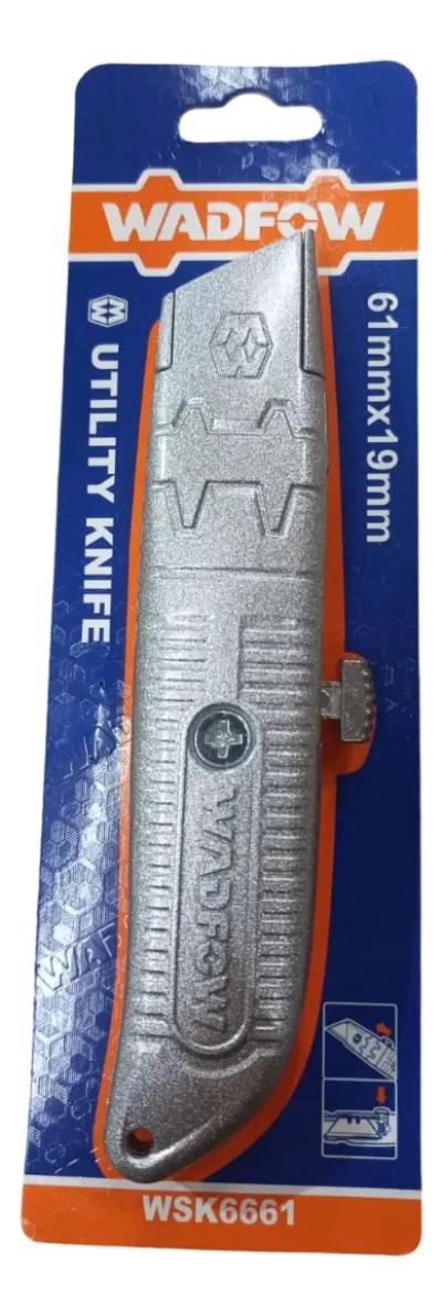 CUTTER ERGONOMICO DE ACERO INOXIDABLE - 4
