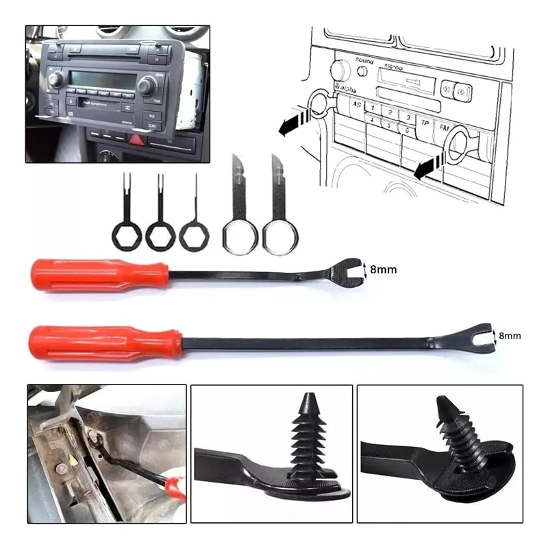 KIT DE HERRAMIENTAS PARA DESMONTAJE DE AUDIO 19 PIEZAS - 5