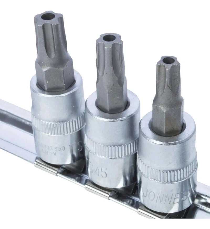 SET DE DADOS ESTRELLA PERFORADOS 1/4'' Y 3/8'' 9 PIEZAS - 3