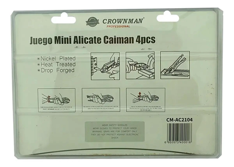JUEGO DE MINI ALICATES DE PRECISION 4 PIEZAS - 3