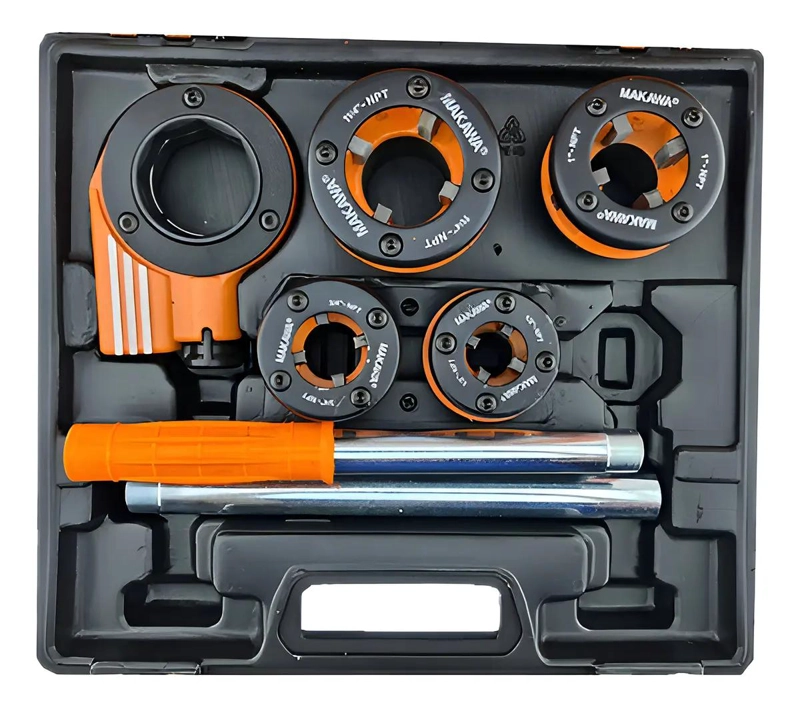 SET DE TERRAJAS MANUALES PARA TUBOS 4 PIEZAS - 2