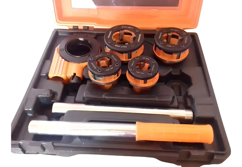 SET DE TERRAJAS MANUALES PARA TUBOS 4 PIEZAS - 4