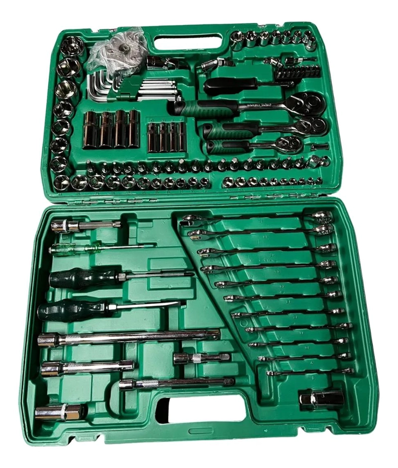 KIT DE HERRAMIENTAS COMBINADAS 216 PIEZAS - 1