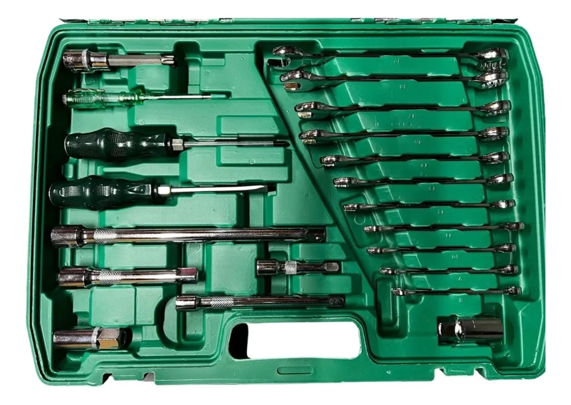 KIT DE HERRAMIENTAS COMBINADAS 216 PIEZAS - 4