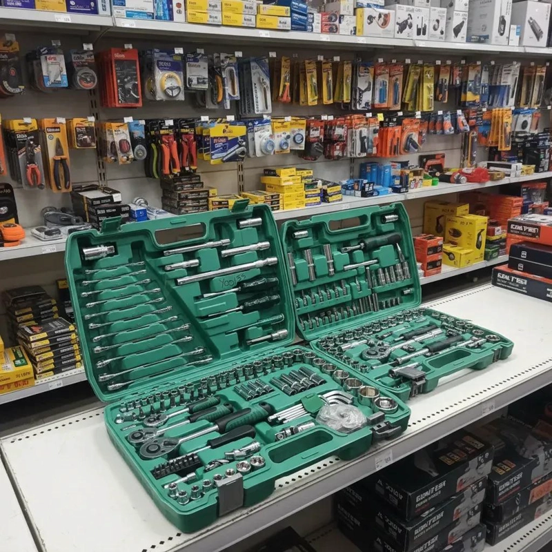 KIT DE HERRAMIENTAS COMBINADAS 216 PIEZAS - 5