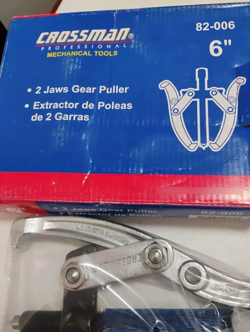 EXTRACTOR DE POLEA DE 6 PULGADAS CON DOBLE GARRA - 4